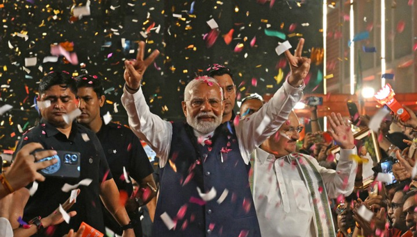 Partido de Modi consegue aliança para formar novo governo na Índia