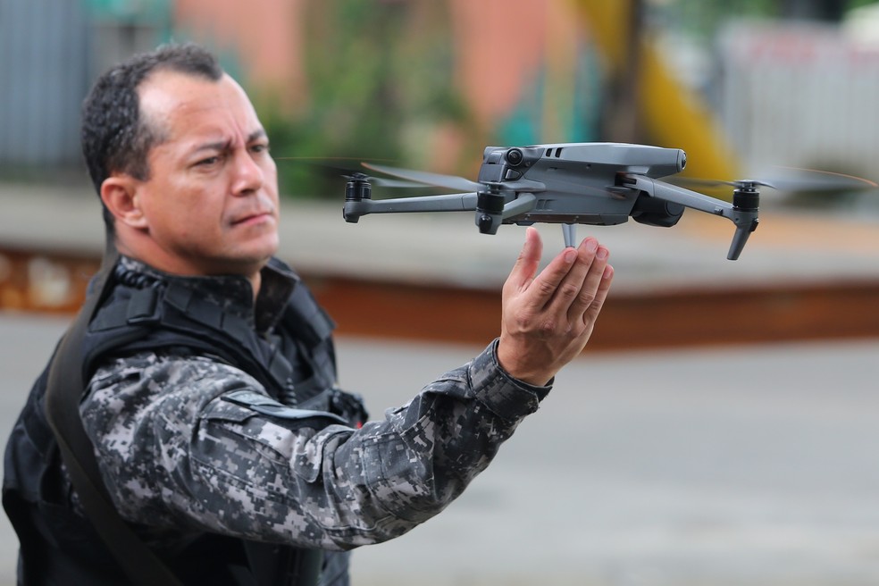 Governo RJ investe em drones para a segurança — Foto: Divulgação