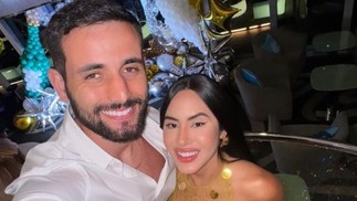Os ex-"BBB"s 24 Matheus e Isabelle terminaram o noivado em 2025 — Foto: Reprodução/Instagram