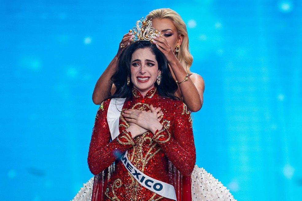 A mexicana Fátima Bosch Fernández, natural de Tabasco, foi eleita a mulher mais bela do mundo — Foto: Getty Images