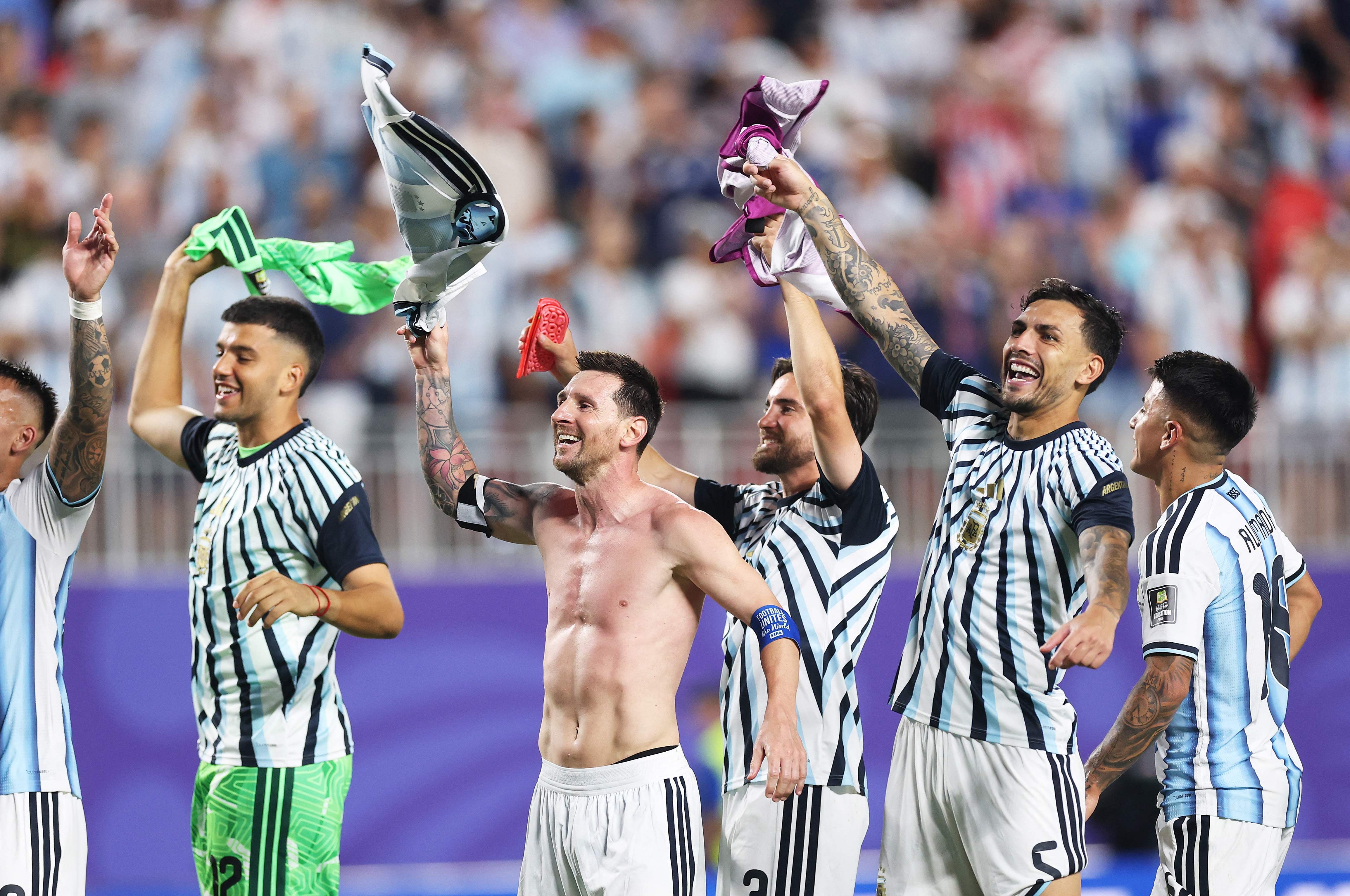 Argentina é a primeira da história das copas a chegar na semifinal sem enfrentar top 10 da Fifa, mostra levantamento
