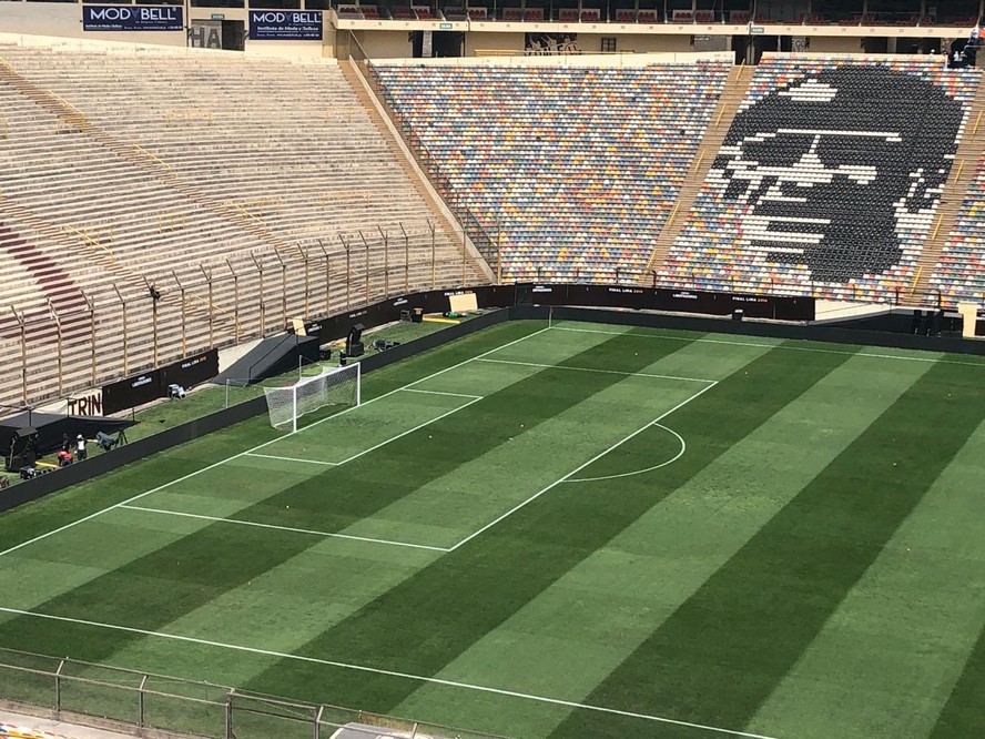 Monumental de Lima, palco da final da Libertadores, entre Flamengo e Palmeiras