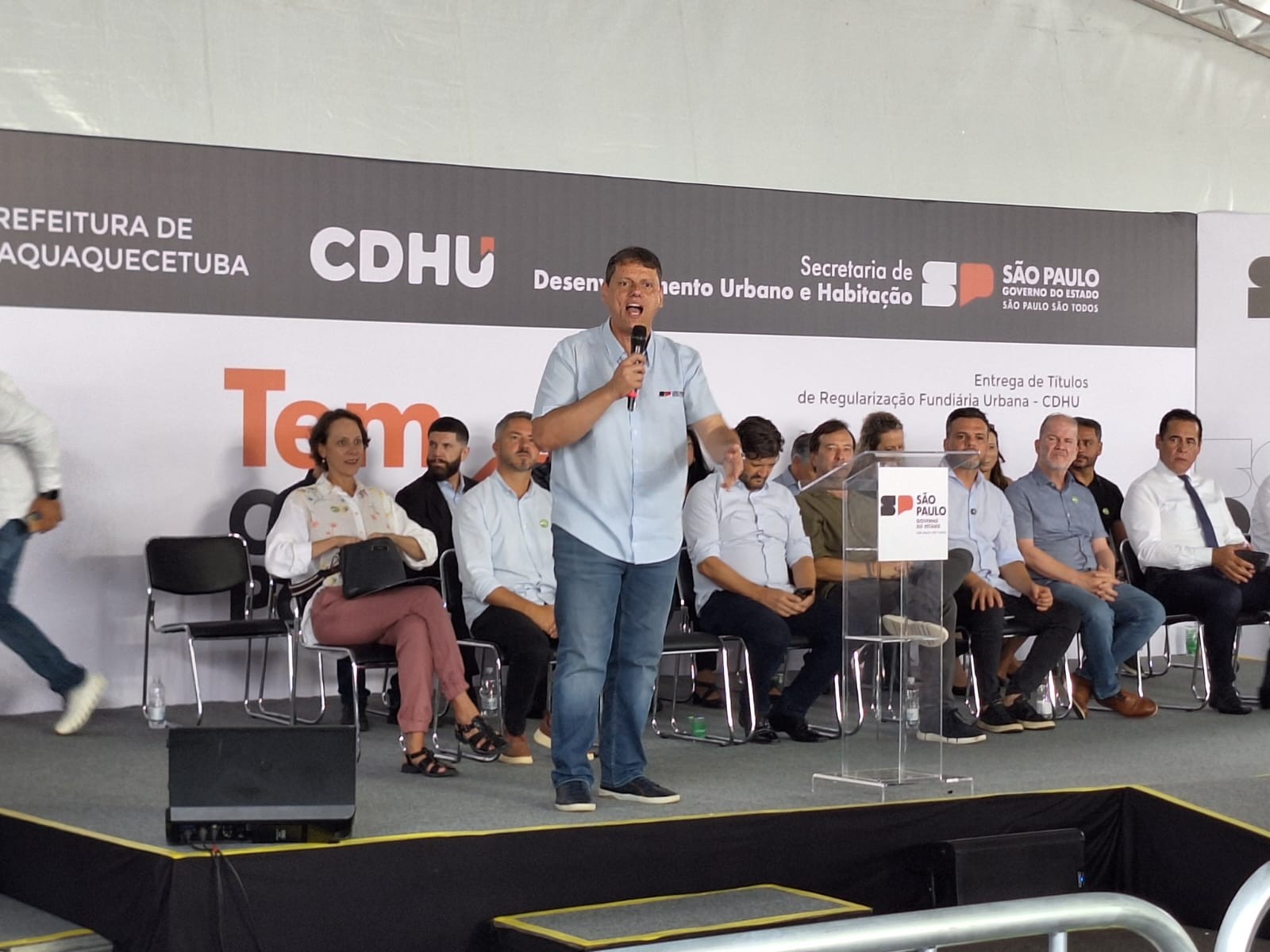 'N&atilde;o existe esse neg&oacute;cio de direito de partido', diz Tarc&iacute;sio sobre pleito do PL de indicar vice ao governo de SP