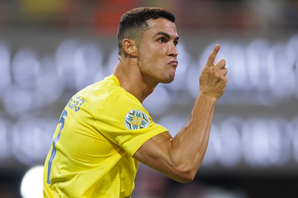 Cristiano Ronaldo vive a maior 'seca' de títulos na carreira — Foto: AFP