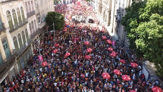 Cordão do Bola Preta - Desfile do Cordão do Bola Preta — Foto: Bruno Kaiuca / Agência O Globo