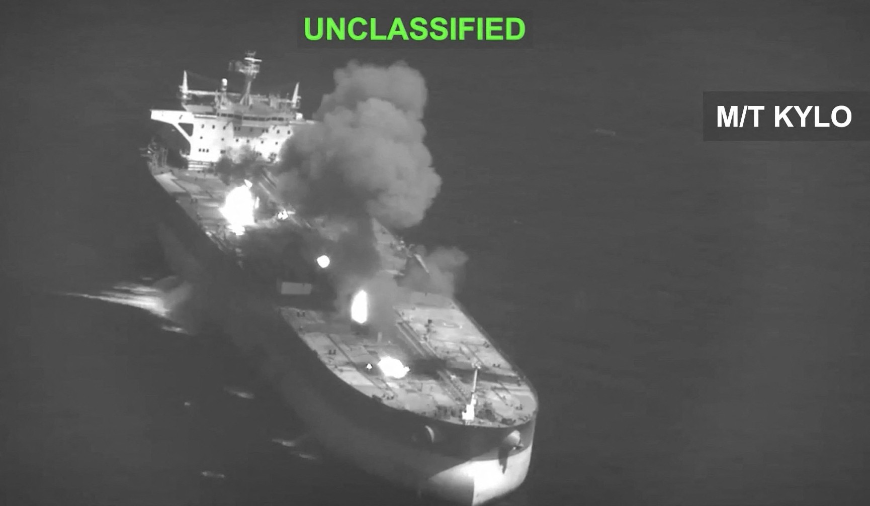 Exército dos EUA diz ter atacado três navios-tanque iranianos; vídeo