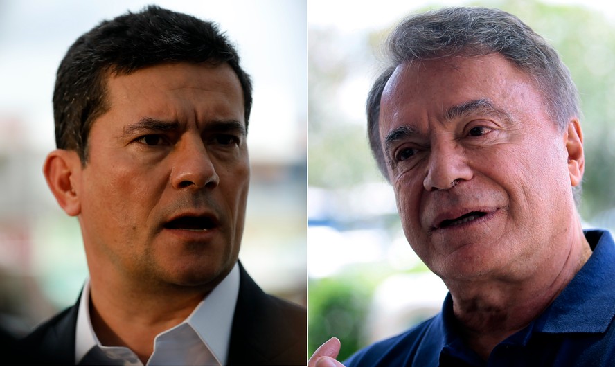 Sergio Moro e Álvaro Dias