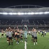 Jogadores do Botafogo saúdam a torcida após a goleada sobre o Flamengo - Vitor Silva/Botafogo