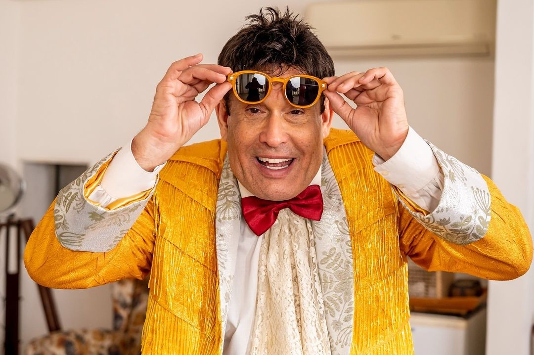 Sérgio Mallandro passou por uma blefaroplastia — Foto: @fabiobouzasfotoart
