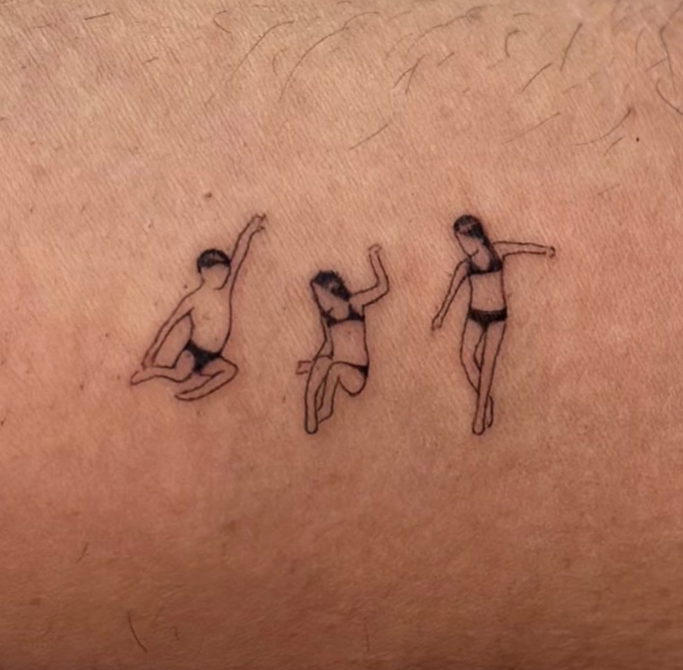 Tatuagem de William Bonner &mdash; Foto: Reprodu&ccedil;&atilde;o/Instagram