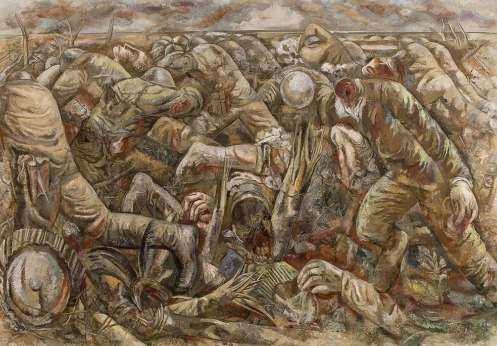 'Guerra', de Lasar Segall — Foto: Reprodução