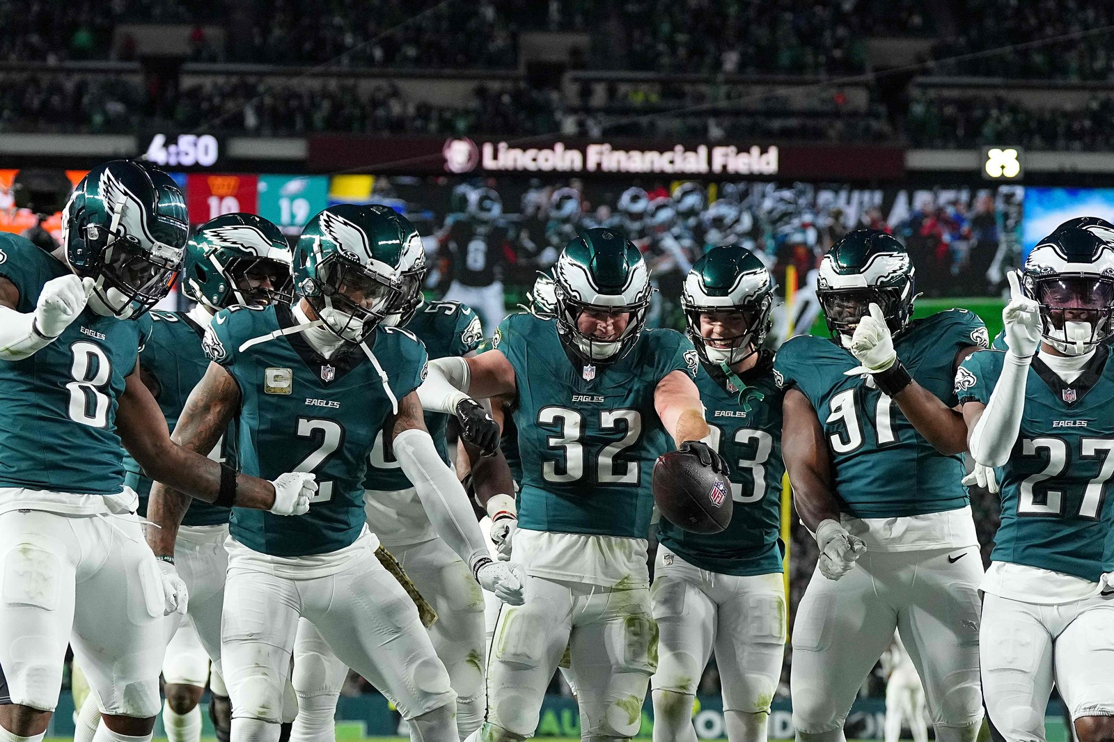 Lincoln Financial Field, na Filadélfia, Pensilvânia — Foto: AFP