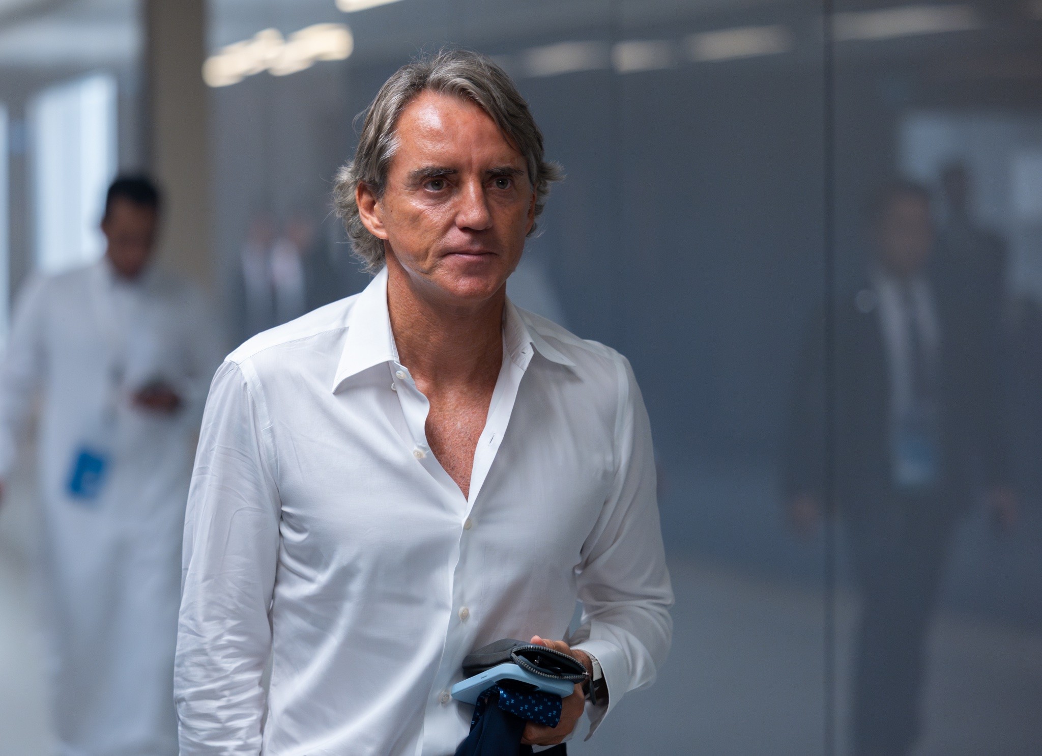 Itália encaminha acordo com técnico Roberto Mancini, segundo presidente da Federação