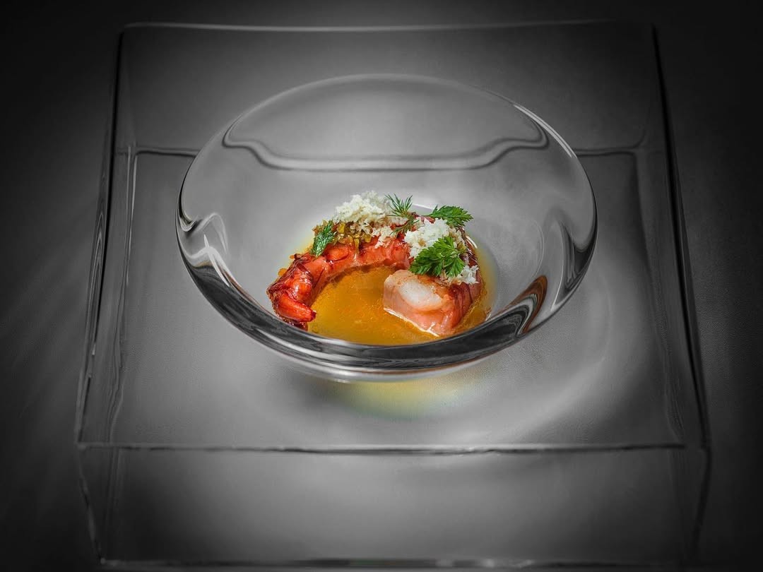Manu, by Chef Manu Bovara, from Curitiba, 80 degrees: prawns and tomatoes - Photo: Reproduction/Instagram