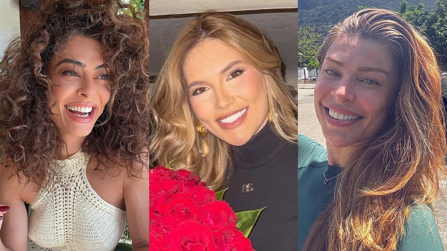 Juliana Paes, Virgnia Fonseca e Grazi Massafera