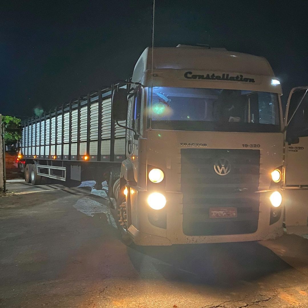 Cantor Zé Neto tem frota milionária de caminhão boiadeiro — Foto: Reprodução Instagram