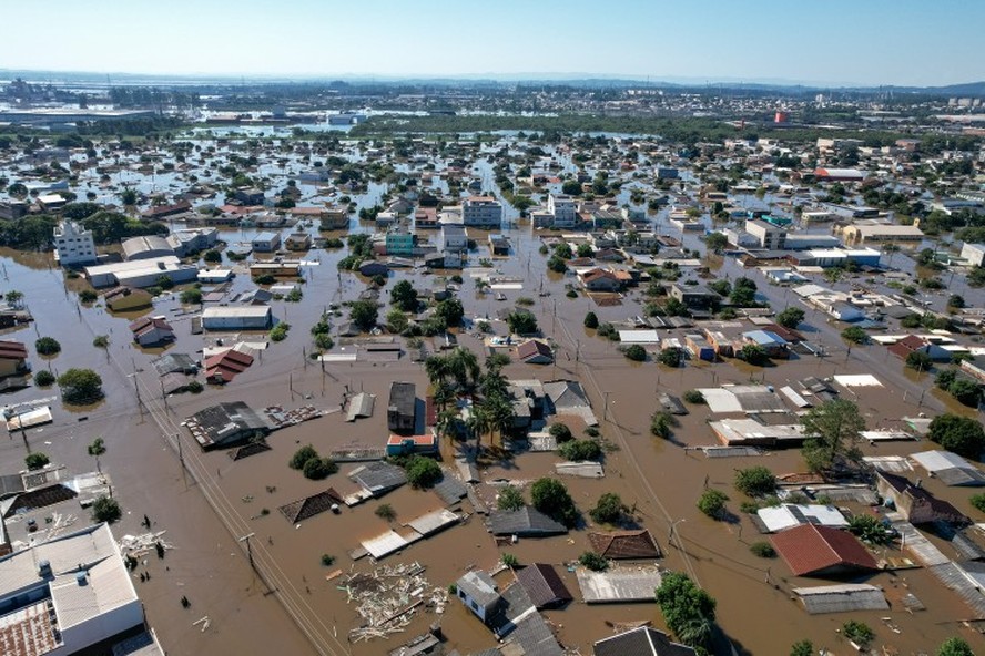 Canoas, no RS: cidade da Região Metropolitana foi castigada pelo temporal de maio