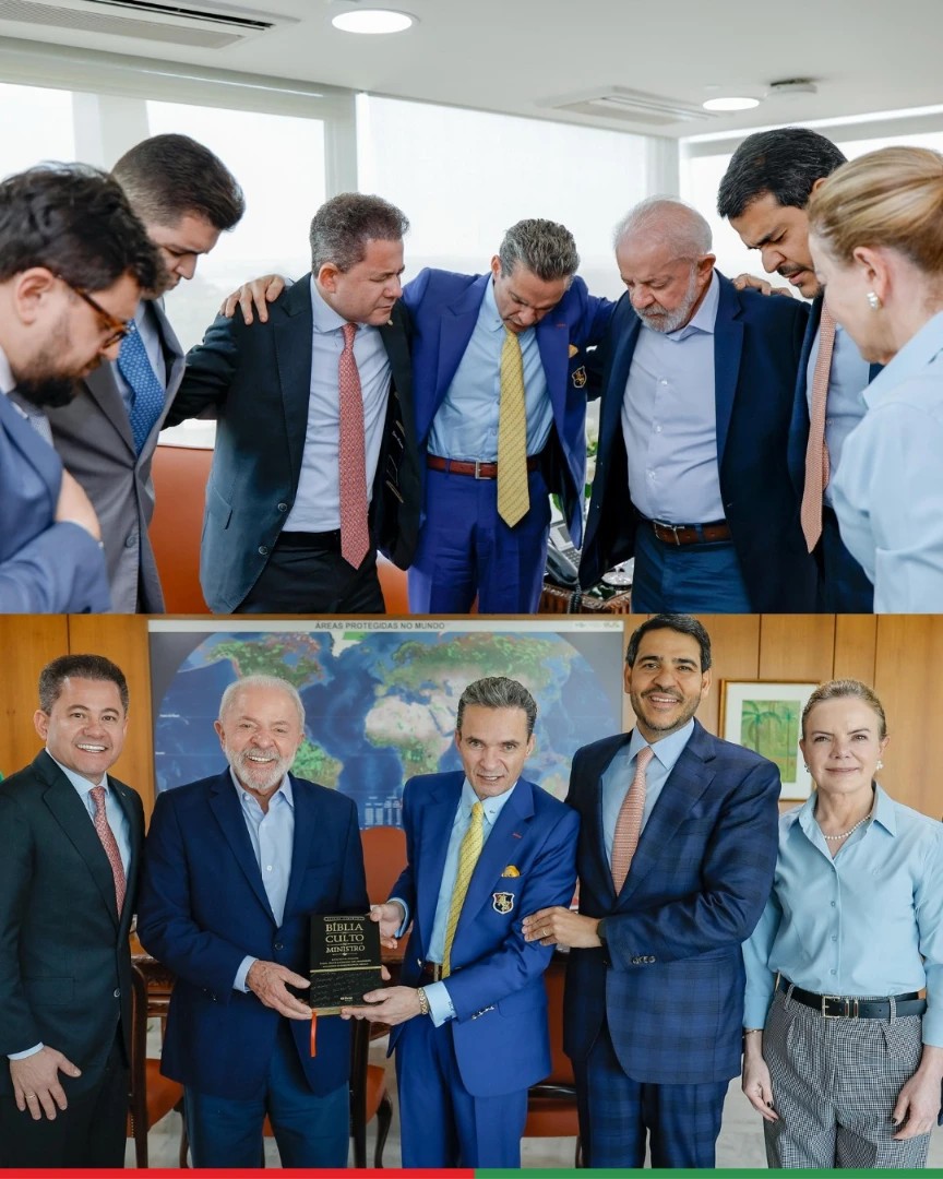 Favorito ao STF, Jorge Messias participa de encontro de Lula com evangélicos
