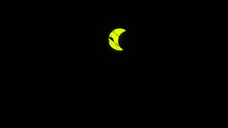 Eclipse em Belo Horizonte — Foto: Reprodução