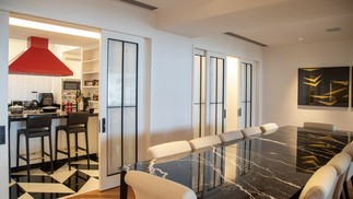 Detail of the apartment of the actress Clarice Alves and her husband, the player Marcelo — Photo: Ana Branco