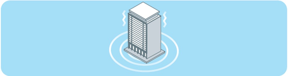 Prote&ccedil;&atilde;o contra terremotos &mdash; Foto: Arte/ O GLOBO