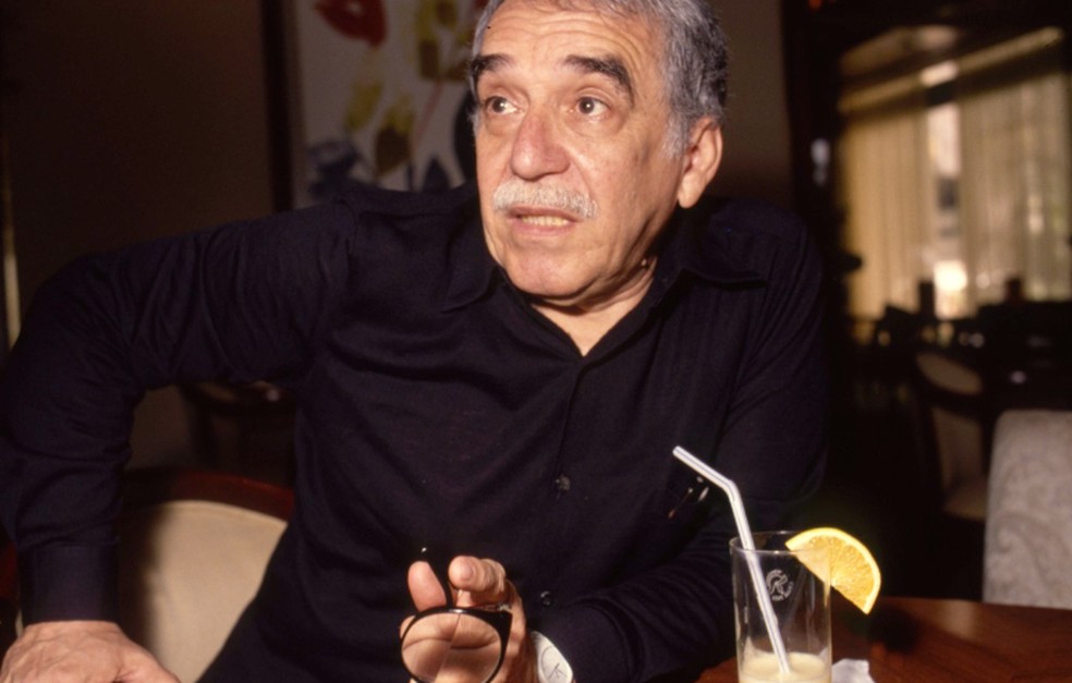'Cem anos de solidão': O escritor Gabriel Garcia Marquez em 1990, no Rio — Foto: Carlo Wrede