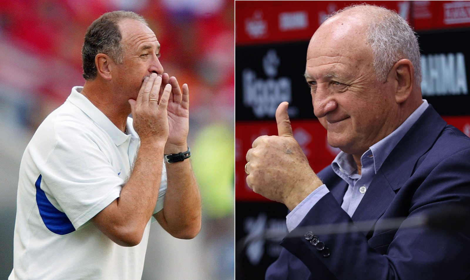 Volta de Felipão à seleção foi marcada pelo 7x1 em 2014. No mês passado, assumiu o comando do Athletico