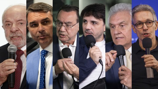 Eleições 2026: As capas do GLOBO nas datas de nascimento dos principais candidatos à Presidência