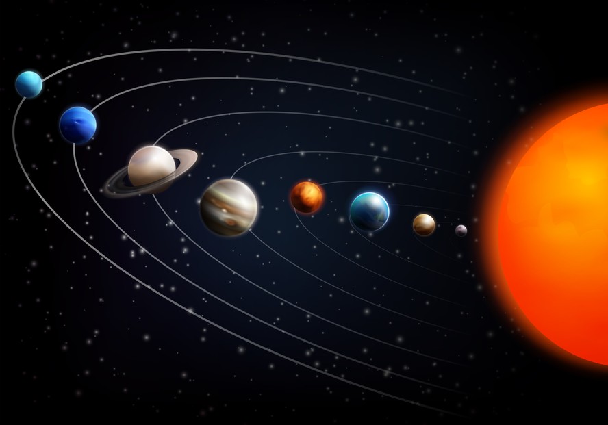 Planetas Do Sistema Solar Para Colorir
