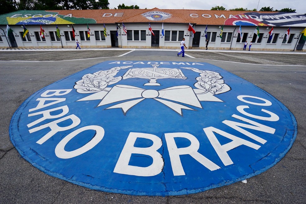 Visita à Academia de Polícia Militar do Barro Branco oferece a oportunidade de conhecer a história da instituição — Foto: Celso Silva/Governo do Estado de SP