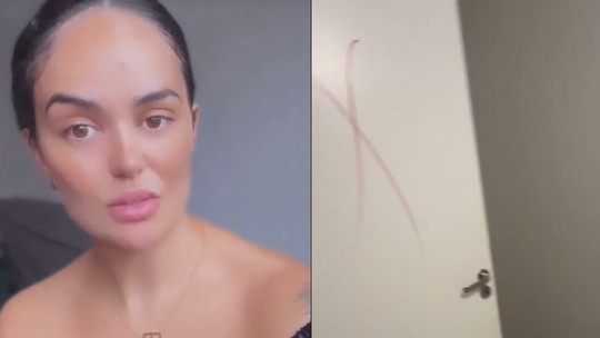 Blogueira viraliza ao riscar paredes de apartamento após ter pintura nova reprovada em vistoria; veja vídeo