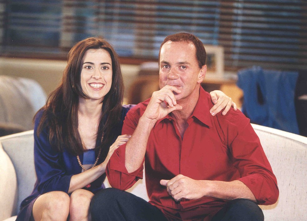 Vani (Fernanda Torres) e Rui (Luiz Fernando Guimarães) em “Os normais” — Foto: Divulgação