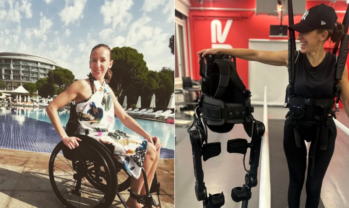 Imagem ilustrativa de Marta Dombi desafia limites e se torna pioneira em tratamento de lesão medular com implantes inovadores.