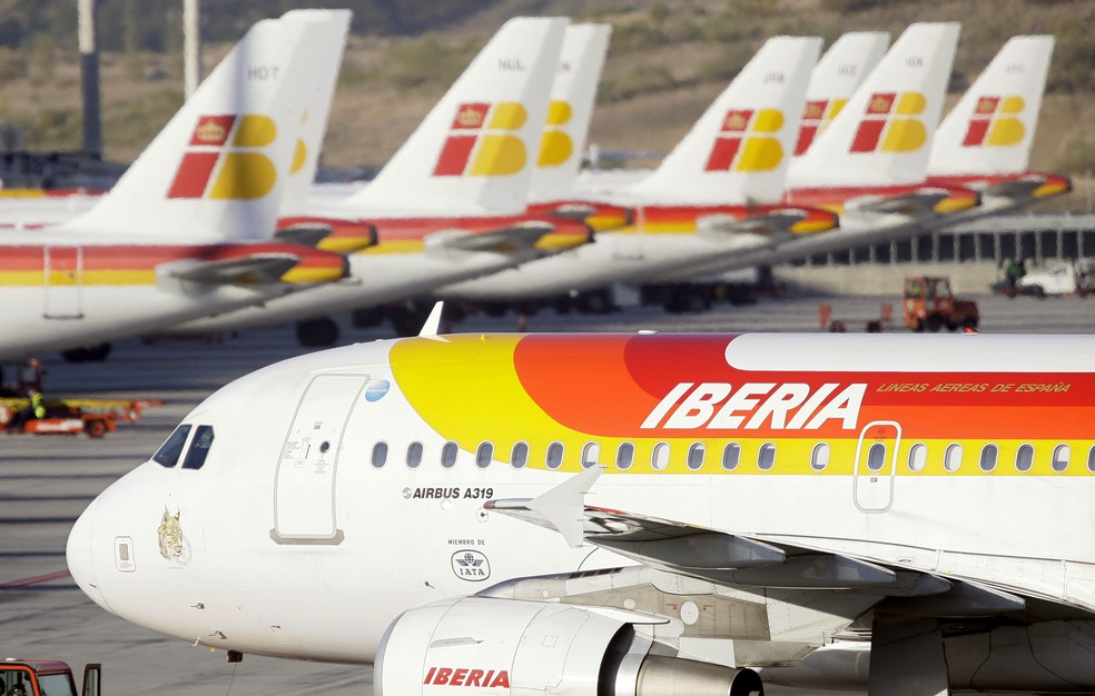 Procon-SP pede explicações à Iberia por cancelamento de voos em promoção Victor R. Caivano — Foto:         