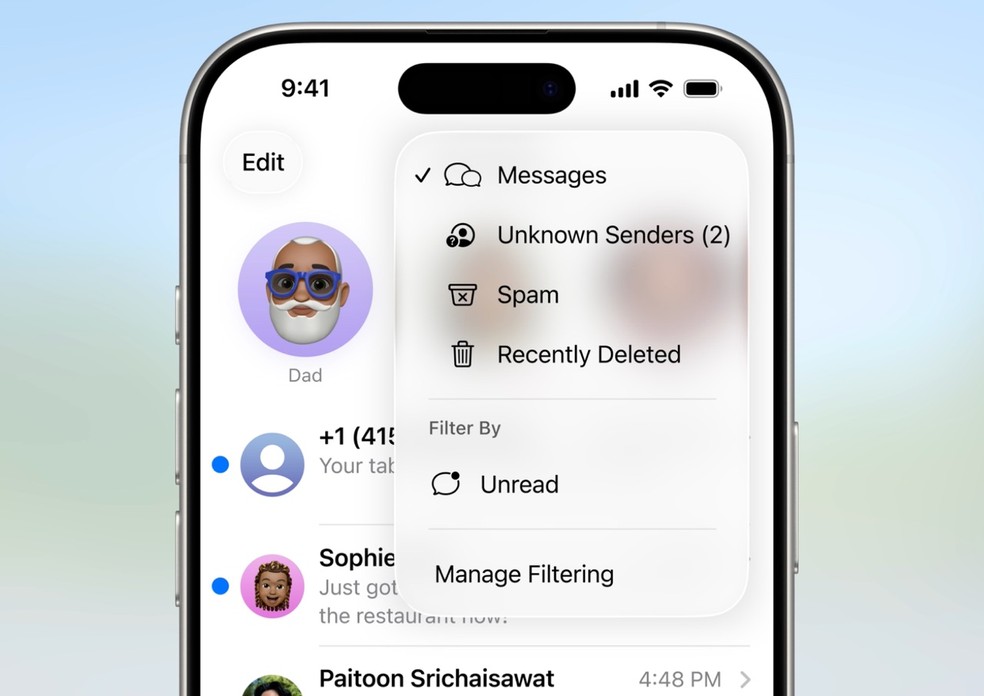 Apple testa novo iOS 26 com recursos contra roubo — Foto: Reprodução
