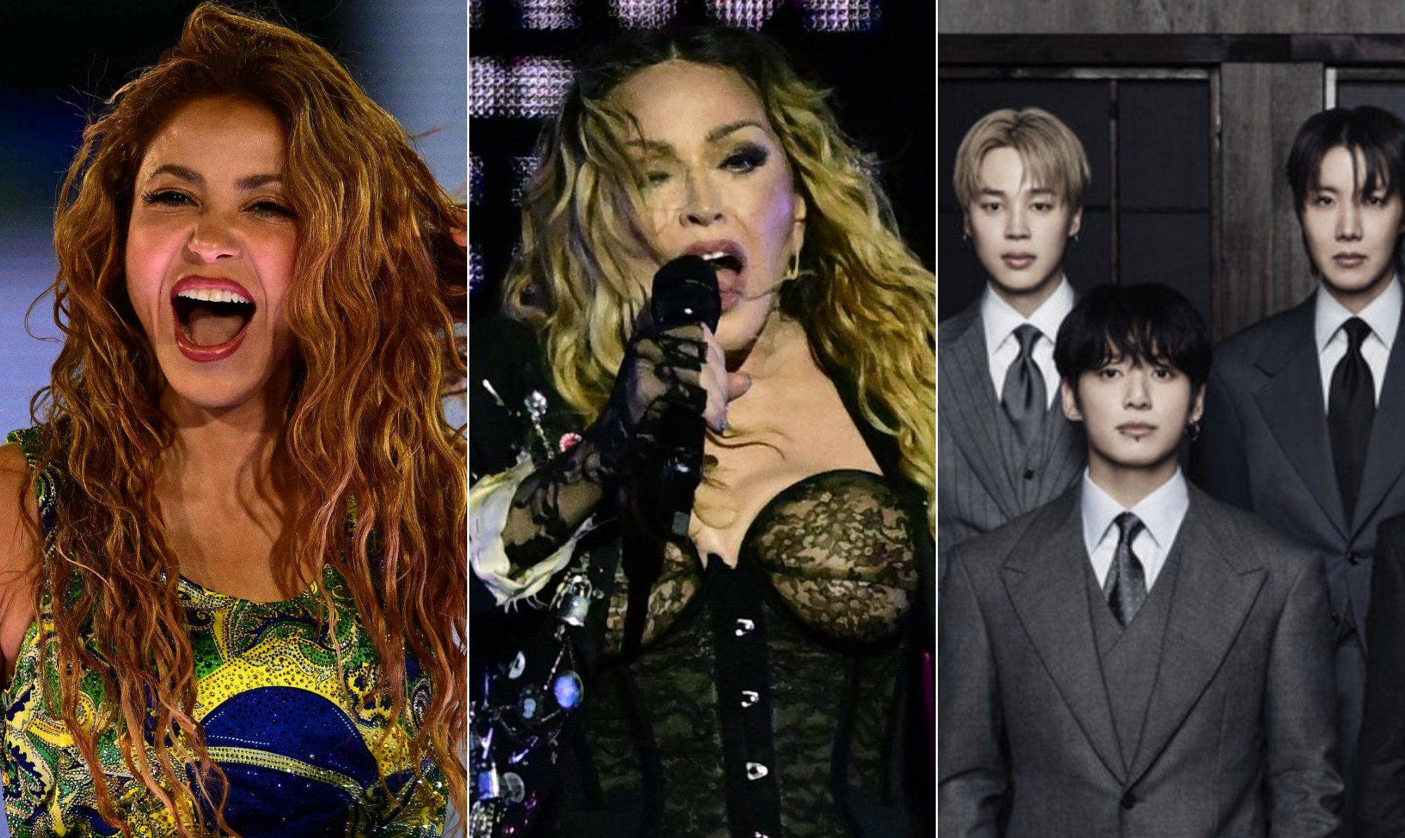 Shakira, Madonna e BTS se apresentarão no intervalo da final da Copa do Mundo de 2026