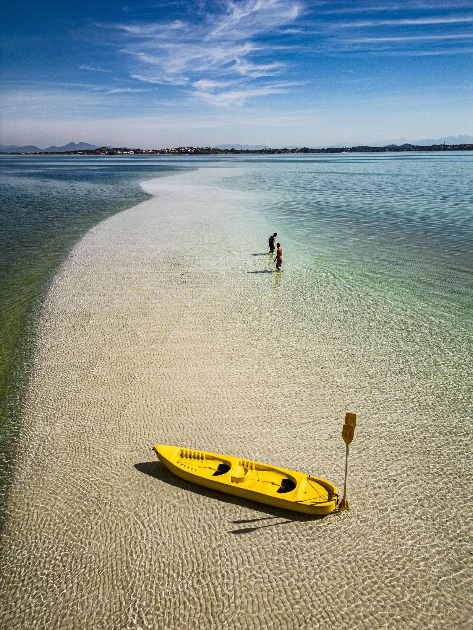 Revitalization of the lake system in Lagos area. Arobina, Lagoa de Araruama, Arraial do Cabo — Photo: Hermes de Paula / Agência O Globo
