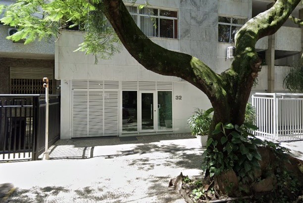 O prédio onde Walter Henri Maximillen Biot morava, em Ipanema, na Zona Sul do Rio — Foto: Reprodução