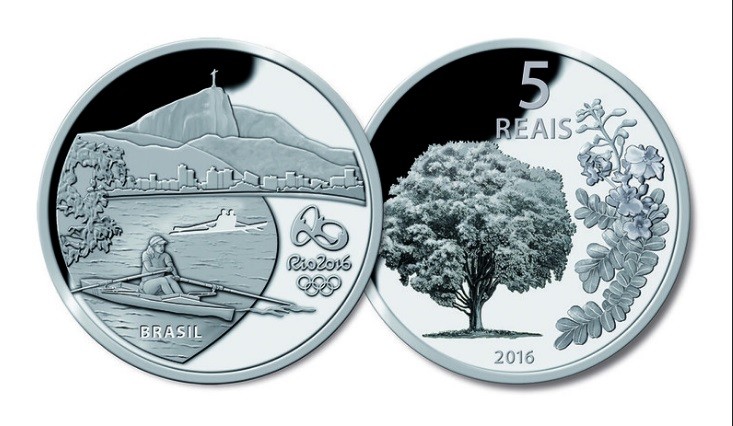 O Banco Central lançou uma coleção de moedas para comemorar a realização dos Jogos Olímpicos no Rio, a Rio 2016 — Foto: Reprodução/Banco Central