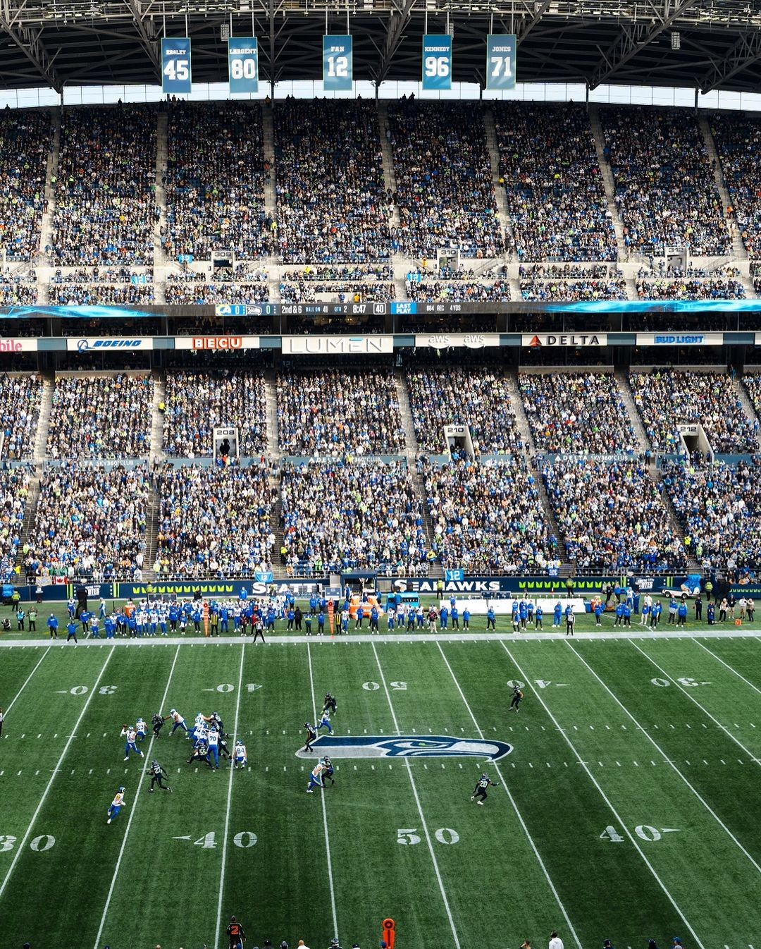 Lumen Field, em Seattle, Washington — Foto: Reprodução
