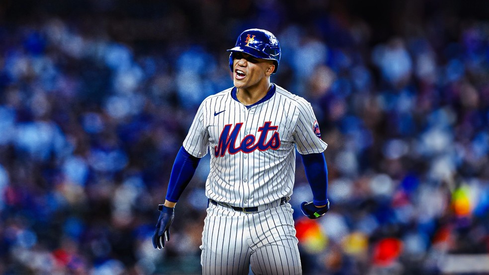 Juan Soto é um dos jogadores de beisebol mais bem pagos da modalidade — Foto: Reprodução