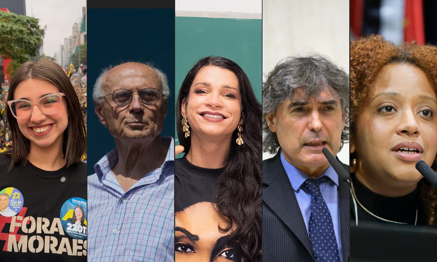 Top 5 da Alesp: antifeminista do PL supera os quatro maiores nomes da esquerda somados