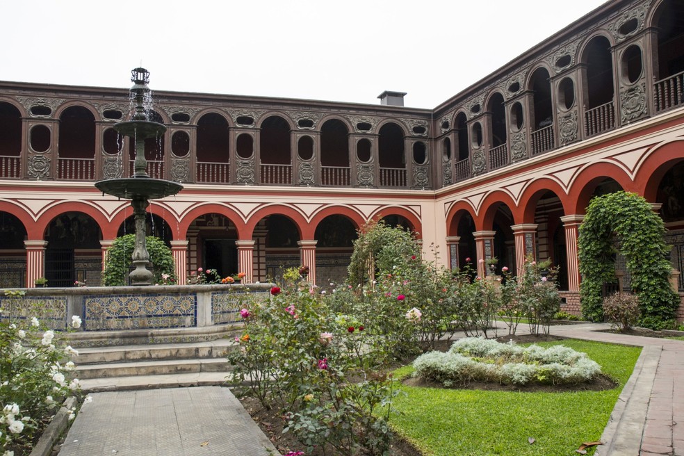 Convento de Santo Domingo no centro de Lima — Foto: Luis Gamero / PROMPERÚ