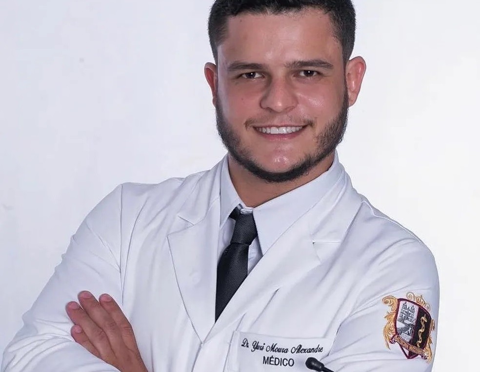 Estudante de medicina Yuri de Moura Alexandre — Foto: Reprodução
