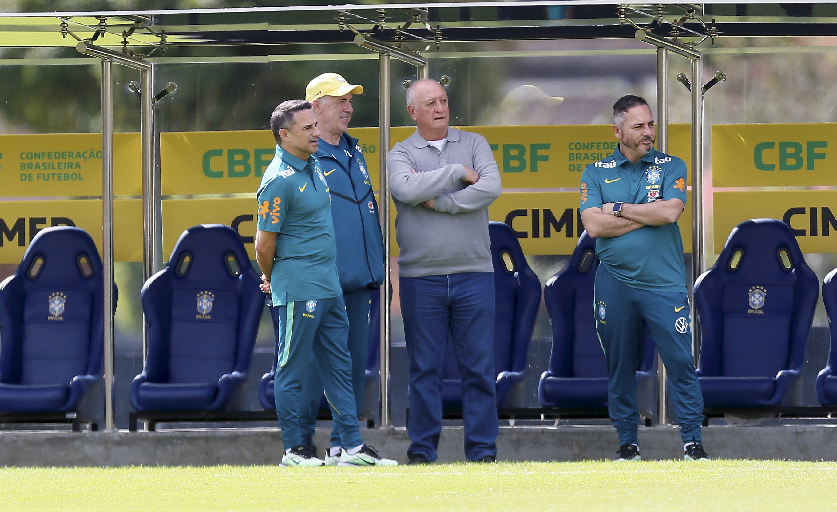 CBF projeta 2030 com Ancelotti e pede experiência após eliminação