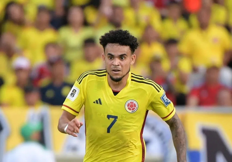 Luís Díaz - Bayern de Munique: € 70,00 milhões — Foto: Raul ARBOLEDA / AFP