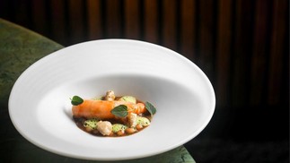 Pito, freshwater shrimp cooked in lard, in a Togolese recipe - Photo: Kenny Andrade