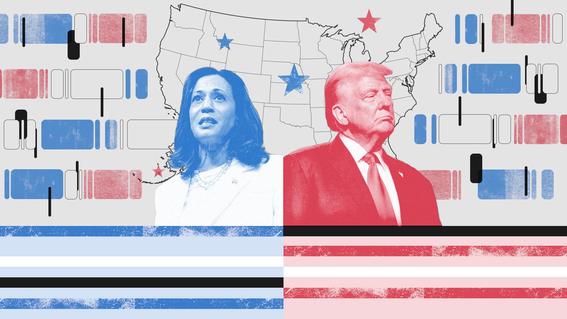 Eleições americanas 2024: primeiras seções eleitorais são abertas; acompanhe ao vivo a disputa Trump x Kamala