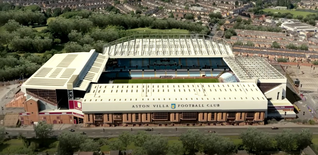 There is a planning for an investment of $ 616 million) in Villa Park, Casa Do Aston Villa, to increase the capacity of 50,000 places - photo: cloning