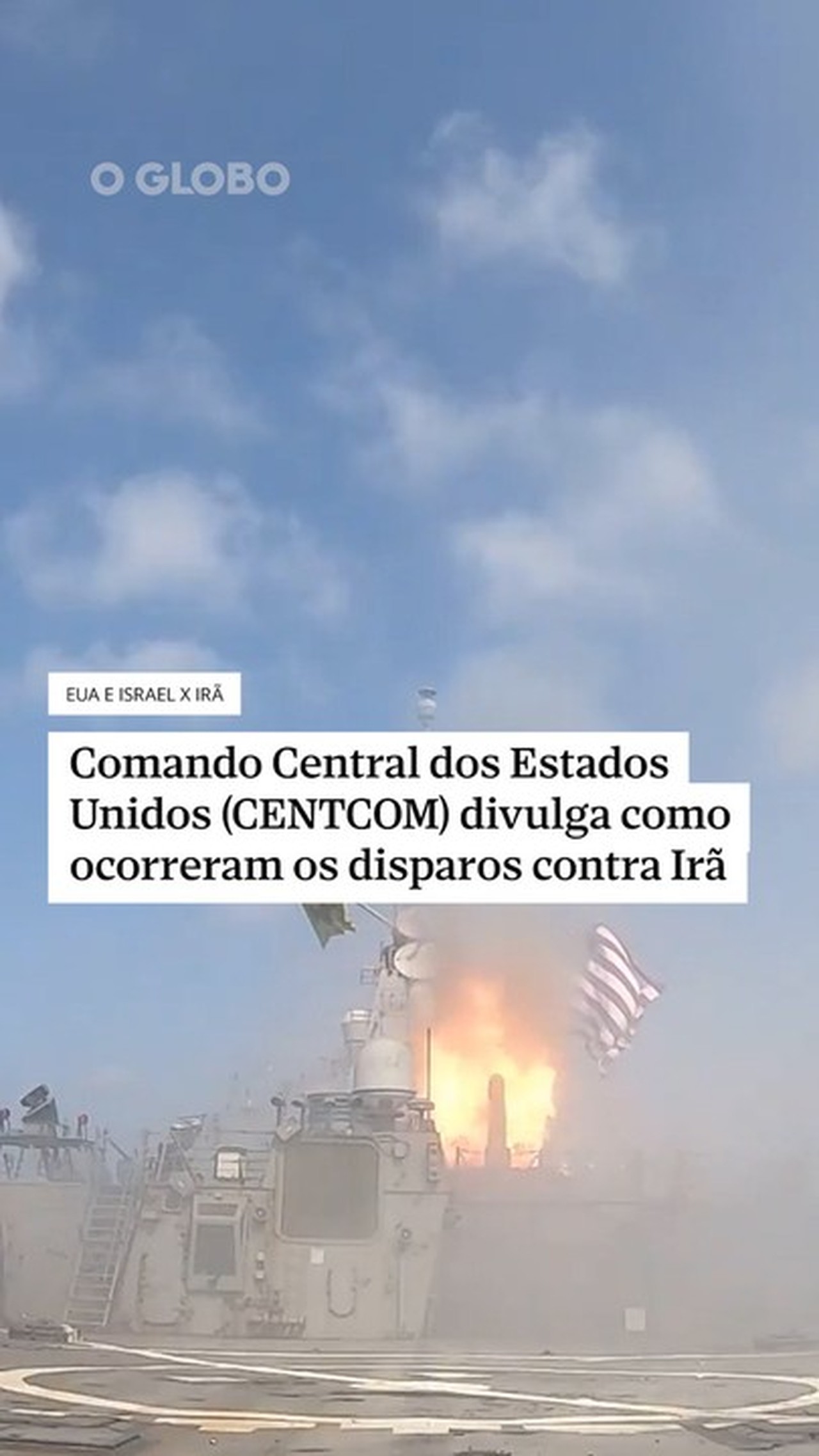 EUA divulgam imagens de ataques ao Ir&atilde;; veja v&iacute;deo